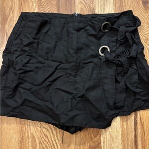 Stylish Black Women's Skorts